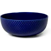 Lyngby Porcelæn - Rhombe Color Schale - Ø15.5 cm - Dunkelblau