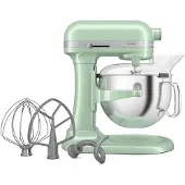 KitchenAid 5KSM60SPXEPT, Standmixer, Grün, Schlagen, Kneten, Mixen, 1,1 m, 5,6 l, PISTACHIO