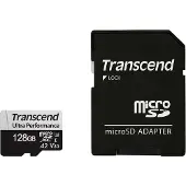 Transcend microSDXC 340S, 128 GB, MicroSDXC, Klasse 10, UHS-I, 160 MB/s, 125 MB/s