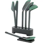 Lékué Küchen-Set Küchenutensilien Set Kratzfrei Green