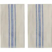 OYOY - Linu Tea Towel - Pack of 2 - Blue (L301167)