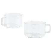 HAY Tasse Brew Jade White 200 ml (Set von 2)