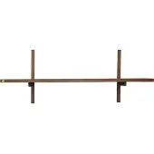 Andersen - A-Light Shelf 90 x 21 x H 35 cm, Esche geräuchert