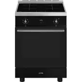 Smeg C6ipblt2 Induction 60 Cm Glaskeramik-küche Mit Backofen 4 Brennern