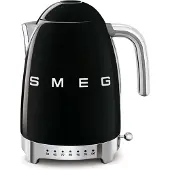 Smeg Wasserkocher variable Temperatur schwarz KLF04BLEU