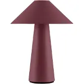 Globen Lighting Cannes Portable Tischleuchte IP44 Burgundy - , Cannes, dimmbar, Rot, für Terrasse, Kunststoff, Design