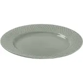 Lyngby Porcelæn - Rhombe Earth Frühstücksteller - Ø21 cm - Moos