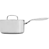 Heirol Cerasafe Triply saucepan with lid, 18 cm/2.5 L