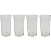 Oyoy Kuki Highball Glas, klar, 4er-Set, 14cm - Living Design Living Design, Kuki Highball, Transparent, für Küche, Glas, Design