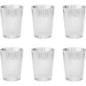 Stelton – Pilastro Trinkgläser – 6er-Set – 0,15 l