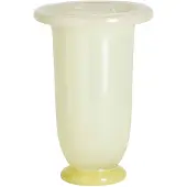 HAY - Empire Vase Mittel H21 cm (Limettengelb)