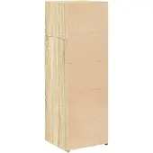 vidaXL Highboard Sonoma-Eiche 40x42,5x124 cm Holzwerkstoff