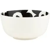 Marimekko - Oiva Unikko Schale, 900 ml, schwarz / weiß