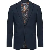 JEFF Sakko Herren Slim Fit Viskose blau, 58 705638-0004-00580