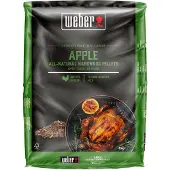 Weber 3401055, Pellets, Holz, Apple wood, Schweinefleisch, Gemüse, 8 kg, 170 mm