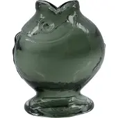 House Doctor - Fish Fischvase - H17,5 cm - Geräuchertes Grau