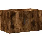 vidaXL Wandschrank Räuchereiche 70x42,5x40 cm Holzwerkstoff