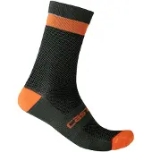 Castelli Alpha 18 Socken Militärgrün, Größe XXL