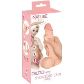 Nature Skin - Dildo mit Haut - 19 cm (natur)