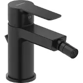 Duravit D-Code Einhebel-Bidetmischer, Standmontage, DC2400011046, Farbe: Schwarz Matt