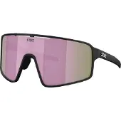 Bliz - Robuste und leichte Sonnenbrille - P001S Matt Black Brown w Pink Mirror - schwarz
