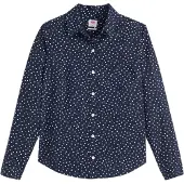 Levi's The Classic Bw Shirt Marlo Dotv2 Night Größe: M | Business hemden Outlet | Damen | Schwarz