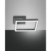 FABAS LUCE BARD moderne LED-Deckenleuchte 22W Anthrazit 3394-23-282