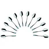 Solex 12er Pack Dessertlöffel »Baguette« silber