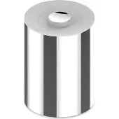 Keuco Abfallbehälter PLAN Chrom-finish weiß