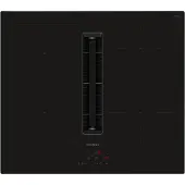 Siemens iQ300 ED611BS16E, Schwarz, Integriert, 60 cm, Zonen-Induktionskochfeld, Glaskeramik, 4 Zone(n)