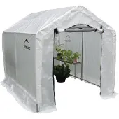 ShelterLogic Foliengewächshaus Weiß 240x180x200 cm