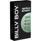 Billy boy Gefühlsintensiv – 10 Premium-Kondome, extra Freiraum 55mm-62 (10 Kondome) 10 St