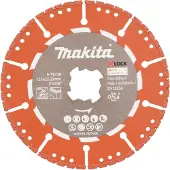 Makita Diamanttrennscheibe Schneiden Bohrung 22,23mm X-LOCK Rescue 125mm E-19738