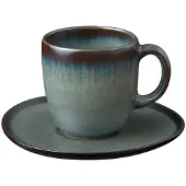 Like. by Villeroy & Boch Lave Kaffeetasse mit Untertasse