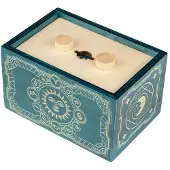 Philos Puzzle Holz Secret Box Moonshine Geschenk Versteckbox
