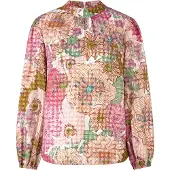 Rich & royal Printed Blouse Spring Blush Größe: 38 | Longsleeves Outlet | Damen