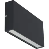 HOFTRONIC™ Otis M LED Wandleuchte 10W 1320lm 2700K IP54 Schwarz Dimmbar