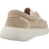 HEY DUDE WENDY COMF SUEDE CROCHET HellBraun