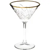 Pasabahce Martiniglas Timeless 23 cl Gold 4 Stück