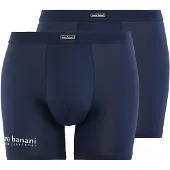 Bruno Banani Long Short 2Pack All Day | XXXL | Dunkelblau
