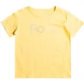 Roxy T-Shirt Short Sleeve ERGZT03845 Gelb Regular Fit