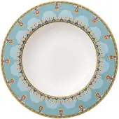 Villeroy & Boch Suppenteller "Suppenteller Samarkand Aquamarin ø 24,8 cm bunt"