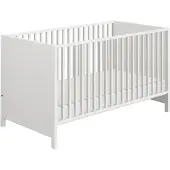 PAIDI Kinderwelten Babybett OLLI 70 x 140 cm weiß