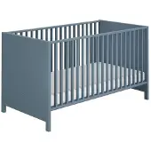 PAIDI Kinderwelten Babybett Olli , blau , Maße (cm): B: 76,2 H: 83,3