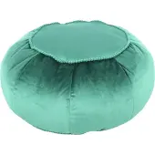 Hearthome & Living | Hocker Souk grün Polyester 65x35x65 cm | NADUVI