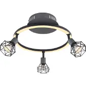 Globo Lighting |Strahler Metall Graphit, LED