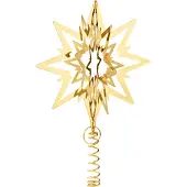 Georg Jensen Weihnachtsbaumstern Topstar Gold