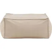 Ebuy24 Sitzsack, Farbe Beige, Abmessungen 85x40x85 cm, maximale Belastbarkeit 150 kg