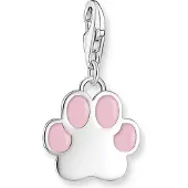 Thomas Sabo Charm-Anhänger Pinke Pfote Silber