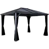 Sojag Ventura 1010 Metall Pavillon mit festem Dach 3x3 m